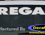DC08100 Buick Regal Decal w/Symbol