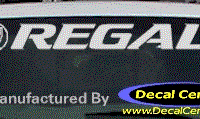 DC08108 Buick Regal Decal w/Symbol 