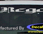 DC08109 Buick Regal Decal w/Symbol