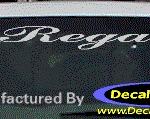 DC08110 Buick Regal Decal w/Symbol