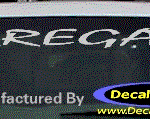DC08114 Buick Regal Decal w/Symbol