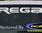 DC08121 Buick Regal Decal w/6 Symbol