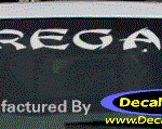 DC08126 Buick Regal Decal w/6 Symbol