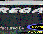 DC08128 Buick Regal Decal w/6 Symbol