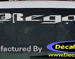 DC08131 Buick Regal Decal w/6 Symbol