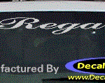 DC08132 Buick Regal Decal w/6 Symbol
