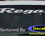 DC08133 Buick Regal Decal w/6 Symbol