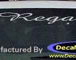 DC08139 Buick Regal Decal w/6 Symbol