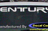 DC08143 Buick Century Decal 