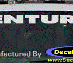 DC08144 Buick Century Decal
