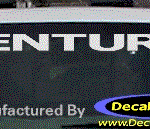 DC08146 Buick Century Decal
