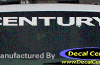 DC08146 Buick Century Decal 