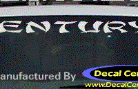 DC08148 Buick Century Decal 