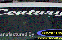 DC08155 Buick Century Decal 