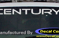 DC08156 Buick Century Decal 