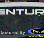 DC08157 Buick Century Decal
