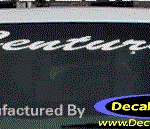 DC08160 Buick Century Decal