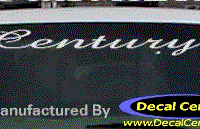 DC08161 Buick Century Decal 