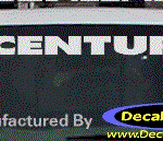 DC08166 Buick Century Decal w/Symbol
