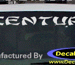DC08170 Buick Century Decal w/Symbol