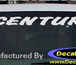 DC08172 Buick Century Decal w/Symbol