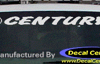 DC08172 Buick Century Decal w/Symbol 