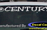 DC08173 Buick Century Decal w/Symbol 