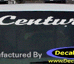 DC08177 Buick Century Decal w/Symbol
