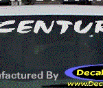 DC08181 Buick Century Decal w/Symbol