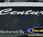 DC08182 Buick Century Decal w/Symbol