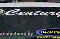 DC08182 Buick Century Decal w/Symbol 