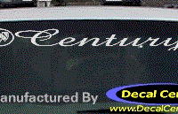 DC08183 Buick Century Decal w/Symbol 