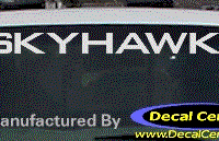 DC08185 Buick Skyhawk Decal 