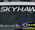 DC08206 Buick Skyhawk Decal w/Symbol