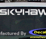 DC08207 Buick Skyhawk Decal w/Symbol