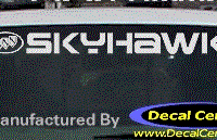 DC08207 Buick Skyhawk Decal w/Symbol 