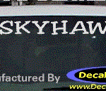 DC08214 Buick Skyhawk Decal w/Symbol