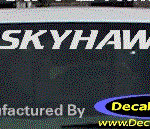 DC08215 Buick Skyhawk Decal w/Symbol