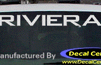 DC08225 Buick Riviera Decal 