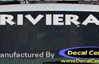 DC08229 Buick Riviera Decal 