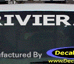 DC08230 Buick Riviera Decal