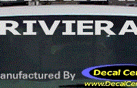 DC08230 Buick Riviera Decal 