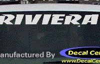 DC08232 Buick Riviera Decal 