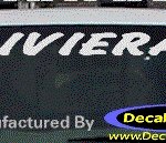 DC08233 Buick Riviera Decal