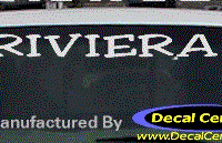 DC08234 Buick Riviera Decal 