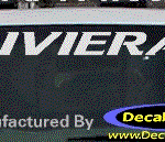 DC08235 Buick Riviera Decal