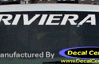 DC08235 Buick Riviera Decal 