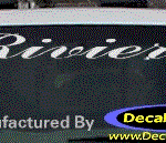 DC08236 Buick Riviera Decal