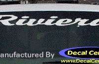 DC08237 Buick Riviera Decal 