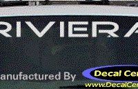 DC08238 Buick Riviera Decal 